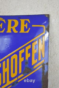 Plaque émaillée de bière d'Adelshoffeen