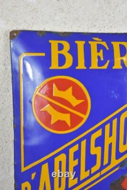 Plaque émaillée de bière d'Adelshoffeen