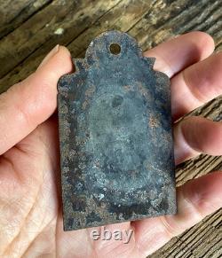 Plaque émaillée de propreté Le Populaire emaillerie L. Taillandier Fils