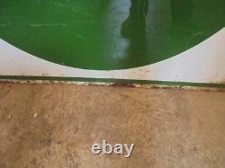 Plaque emaillée double face Castrol