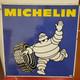 Plaque &eacute;maill&eacute;e double-face Michelin Bibendum 65 x 65 cm