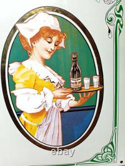 Plaque émaillée gerolsteiner sprudel / publicitaire