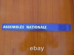 Plaque emaillee metro Paris Assemblee nationale