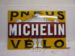 Plaque émaillée michelin réédition 60 par 40 centimetres