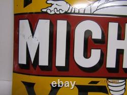 Plaque émaillée michelin réédition 60 par 40 centimetres