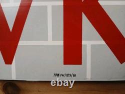 Plaque émaillée publicitaire SVK