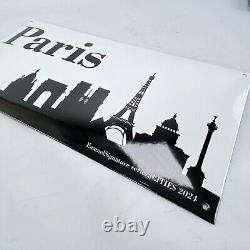 Plaque en Émail Skyline Paris Plaque 50x25cm
