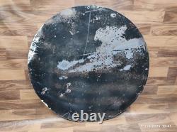 Plaque en métal émaillé porcelaine Pennzoil taille 30 pouces ronde