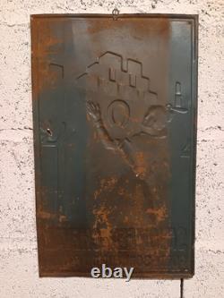 Plaque en tôle publicitaire Savon Fer à cheval