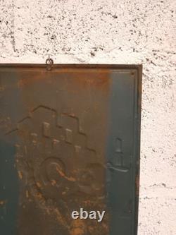 Plaque en tôle publicitaire Savon Fer à cheval