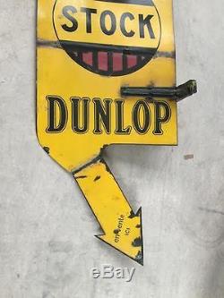 Plaque émaillée Succursale Dunlop Stock
