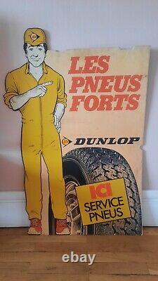 Plaque no émaillée (plaque en polyester) les pneus DUNLOP H 120 cm