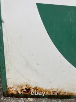 Plaque peinte double face Castrol