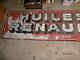 Plaque pub huiles renault an 30 rarissime