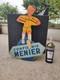 Plaque publicitaire Menier