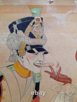 Plaque publicitaire étain Le VOLTIGEUR signée René Vincent ca 1930