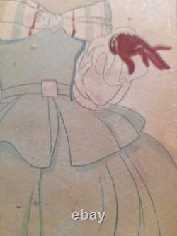 Plaque publicitaire étain Le VOLTIGEUR signée René Vincent ca 1930