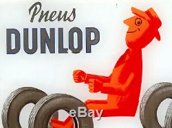 Pneus Dunlop Savignac-rare Calendrier Perpetuel Gerrer. 1954