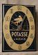 Potasse D'alsace / Pendule Horloge Glaçoïde Hansi Ancienne Authentique / Rare
