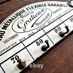 Présentoir mural émaillé Tuyau Gratieux Paris