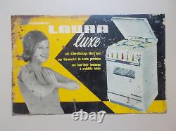 Publicité Vintage Cuisinieres Laura Luxe 1950