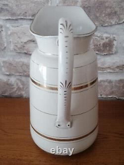 RARE BROC CUVETTE PORTE SAVON JAPY pour J. &H. K. No cafetière emaillée ancienne