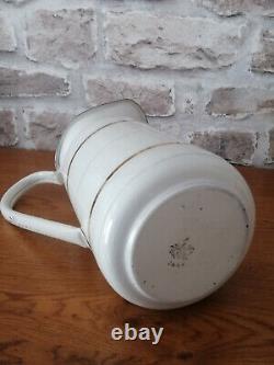 RARE BROC CUVETTE PORTE SAVON JAPY pour J. &H. K. No cafetière emaillée ancienne