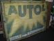 RARE TOLE GAUFFREE AUTOL EXTRA HUILE AUTOMOBILES bidon pompe essence oil can