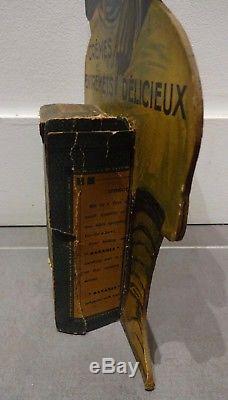 RARE ancien présentoir carton PLV boite BANANIA 1930 no plaque émaillée