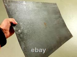 Rare! Ancien Plaque en Email Faire des Photos Interdit Zakaz Caméra Blanc /