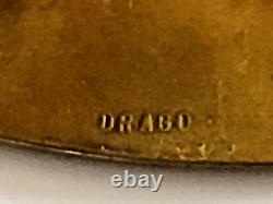 Rare! Insigne DRAGO de grandgousier de la confrèrie La Tripière d'Or à CAEN