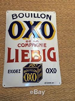 Rare Plaque Bouillon Oxo Liebig