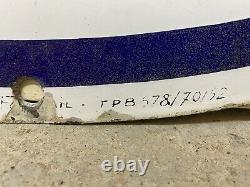 Rare Plaque Émaillée VESPA Année 1952 / 80 cm Enamel Sign Emailschild Smaltata