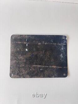 Rare Plaque émaillée La créole Assurances Laborde Très bon état 1930