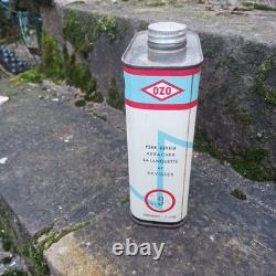 Rare ancien bidon d'huile OZO AIROZO huile spéciale moteur collection garage