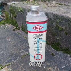 Rare ancien bidon d'huile OZO AIROZO huile spéciale moteur collection garage