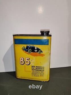 Rare ancien bidon d'huile Yacco Rosalinen1930's 1940's Très Bel État A Saisir