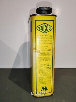 Rare ancien bidon d'huile Yacco Rosalinen1930's 1940's Très Bel État A Saisir