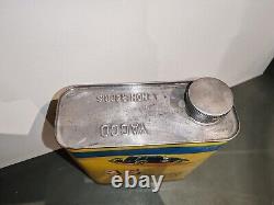 Rare ancien bidon d'huile Yacco Rosalinen1930's 1940's Très Bel État A Saisir