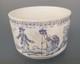 Rare dejeuner tasse lustucru cartier millon faience moret georges dreyfus GD