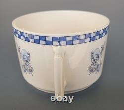 Rare dejeuner tasse lustucru cartier millon faience moret georges dreyfus GD