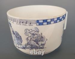 Rare dejeuner tasse lustucru cartier millon faience moret georges dreyfus GD