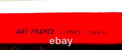 Rare et singulière PLAQUE EMAILLEE PUBLICITAIRE Equarrissage d' Etampes