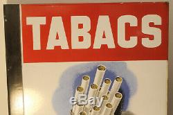 Rare plaque émaillée tabac cigarettes celtiques et balto superbe état