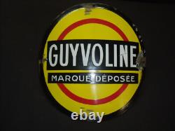 Rarissime Plaque Emaillee Pompe A Essence Satam Themis Boutillon Samoa Gex Aster