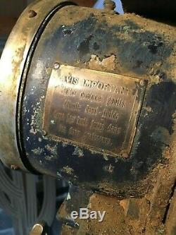 SAMOA rare pompe à essence char romain 1930 Desmarais Fres satam bidon huile