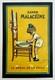 SAVON MALACEïNE Le Régal de la Peau Tôle lithographiée par Georges Redon 1924