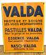 Superbe Plaque Emaillee De La Marque Valda (pastilles Essences) @ Bel Etat