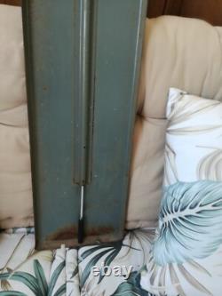 Superbe tôle publicitaire de photo agfa ancien termomètre