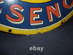 TOLE SAP LA PETROLEENNE ESSENCE ANNEES 20 bidon huile oil pompe char essence